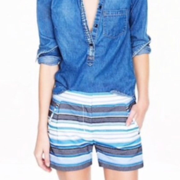 J.Crew zig zag print 3” short - Picture 2 of 3